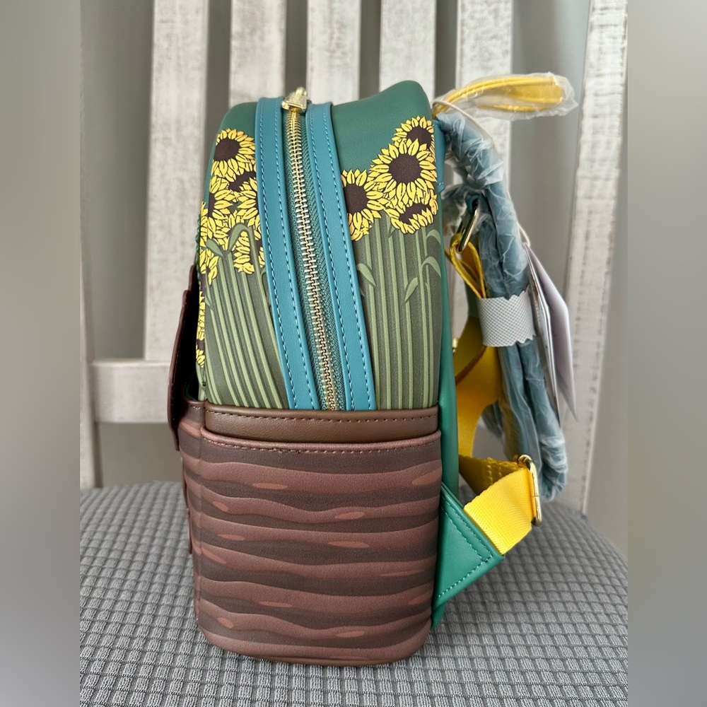 Loungefly Dreamworks Shrek & Donkey Sunflower Fields Mini Backpack & Wal… - Picture 4 of 13